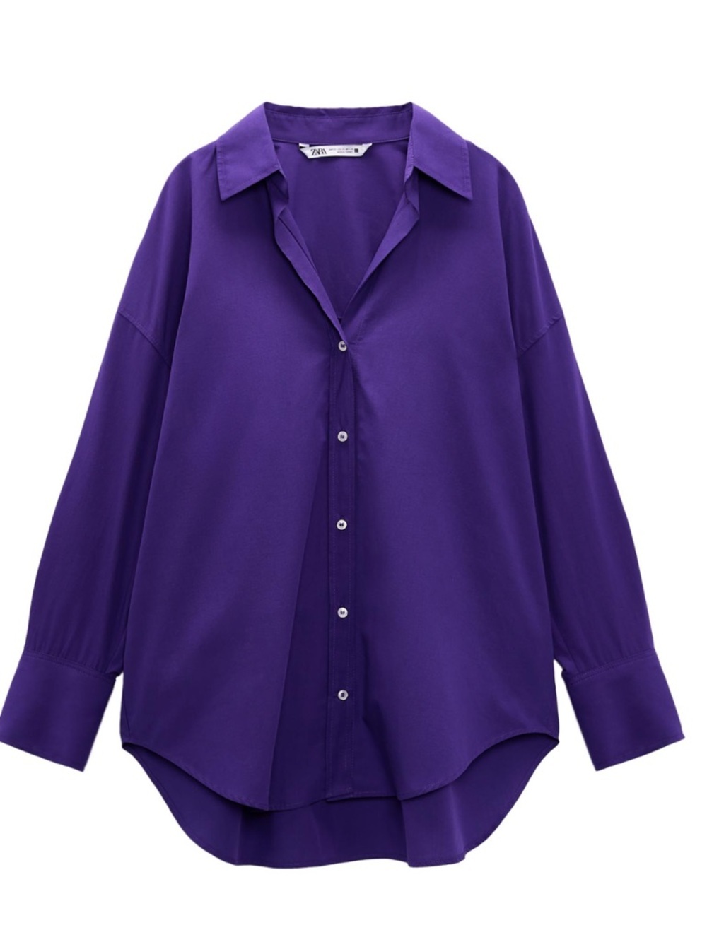ZARA POPLIN SHIRT SIZE XS NWT